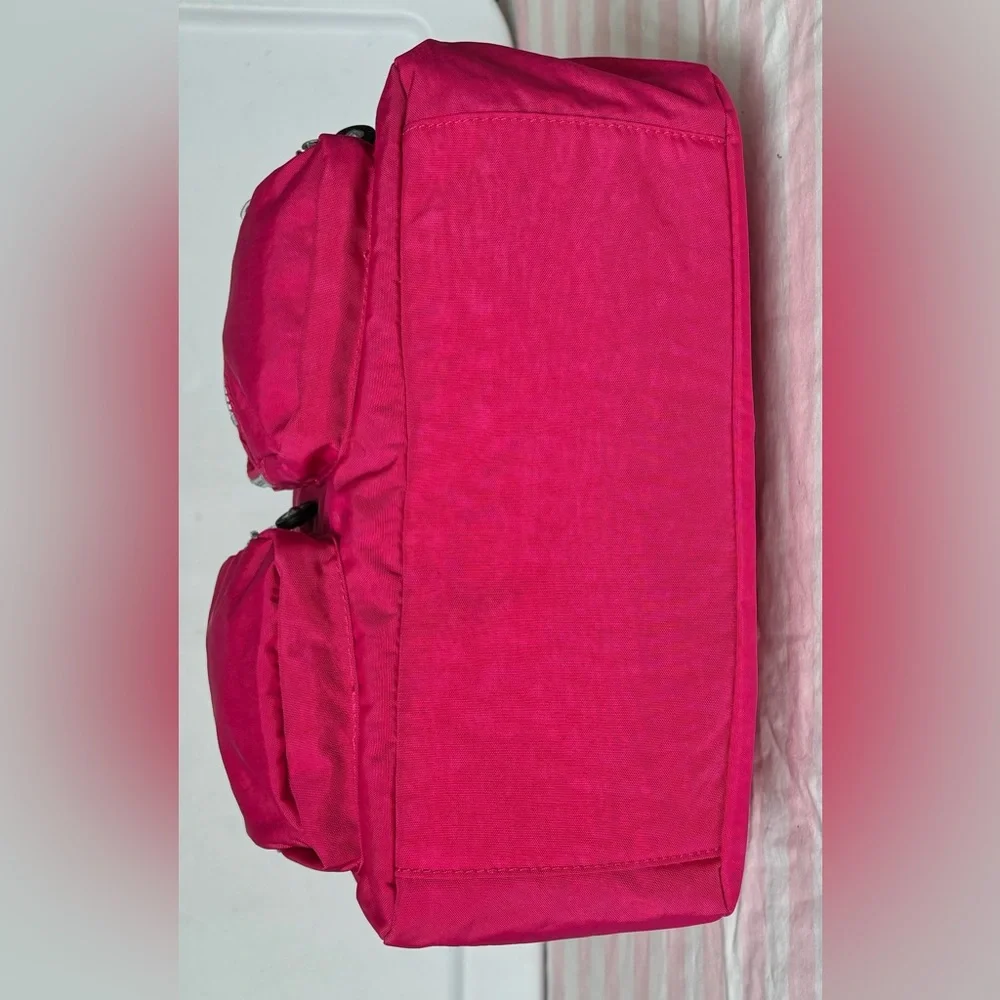 Kipling Elsie Convertible Crossbody Bag Clutch TM5429 Blomingrse Pink 14x15” NWT